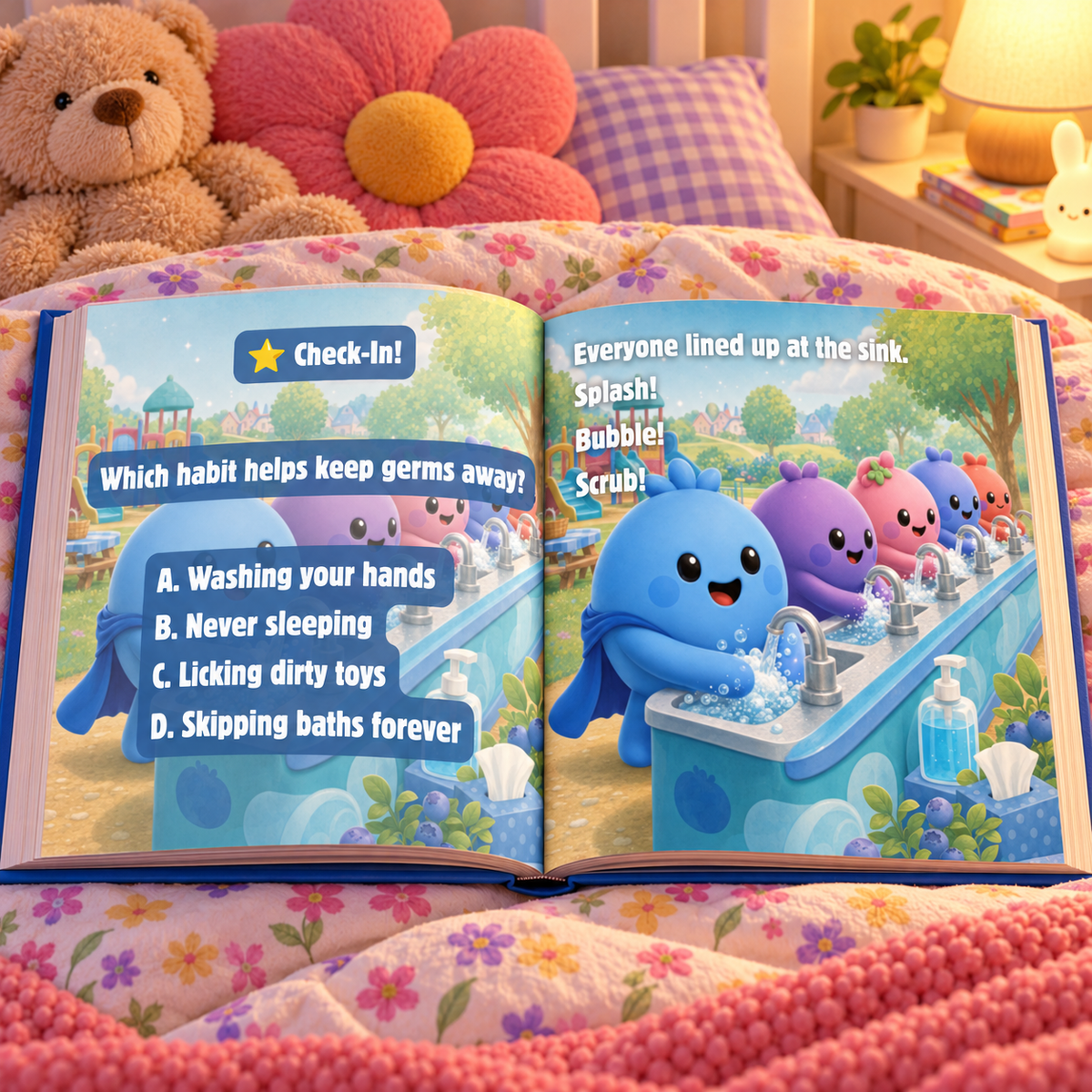 Blueberry Battles the Sniffles | The Puberries