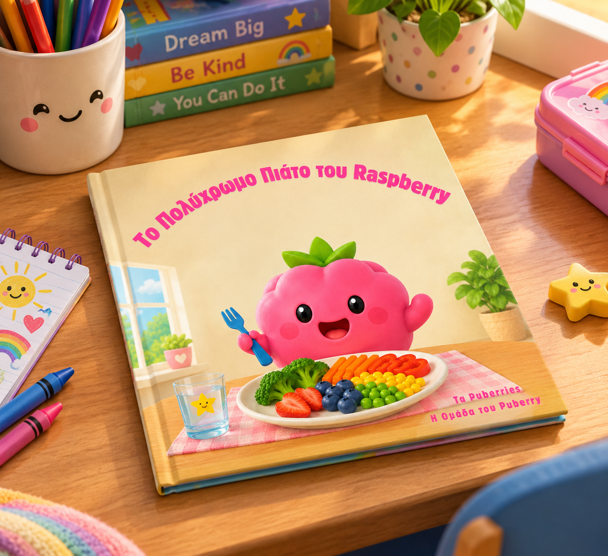 Το Πολύχρωμο Πιάτο του Raspberry | Tα Puberries