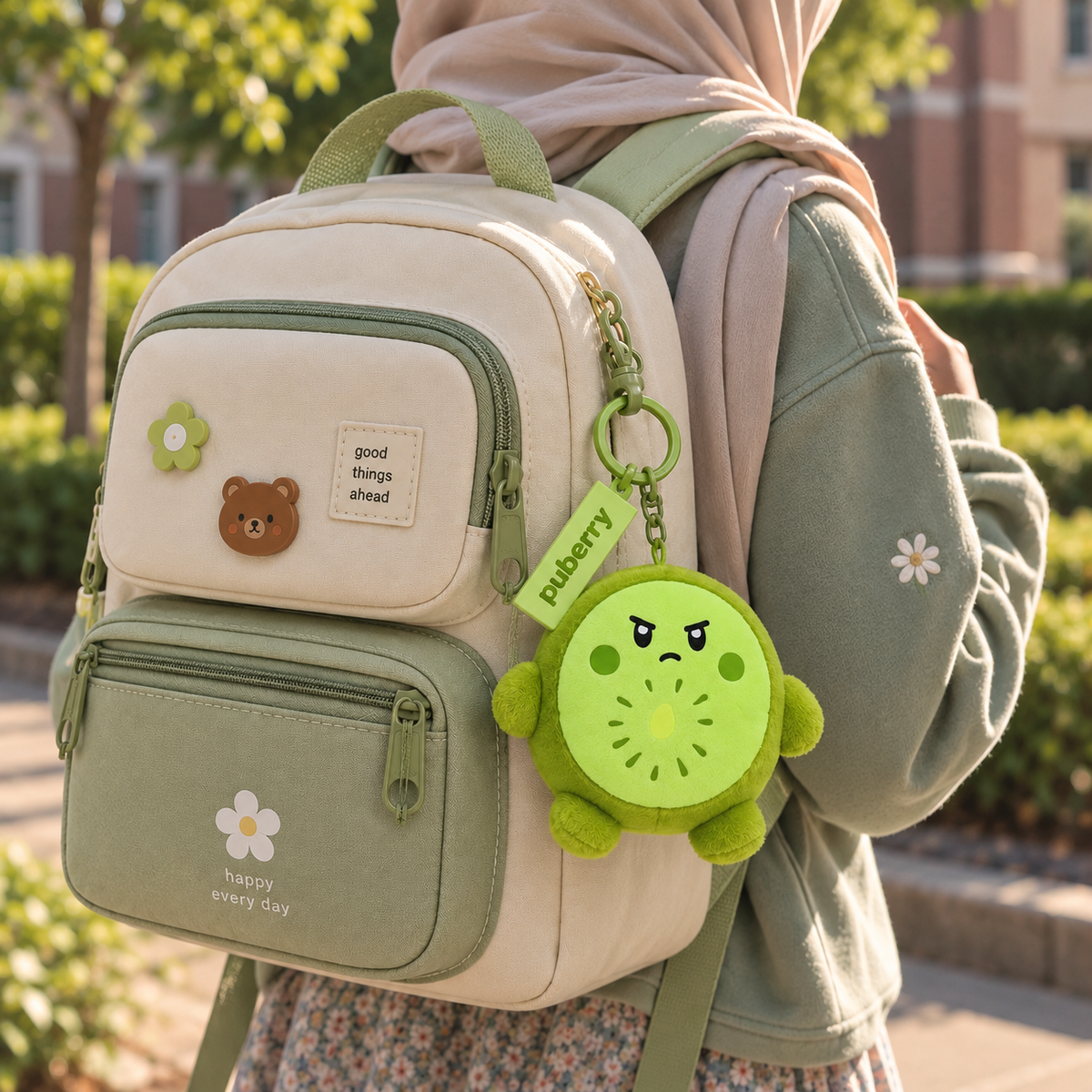Kiwi Plushie Keychain | Κίουι – Λούτρινο Μπρελόκ