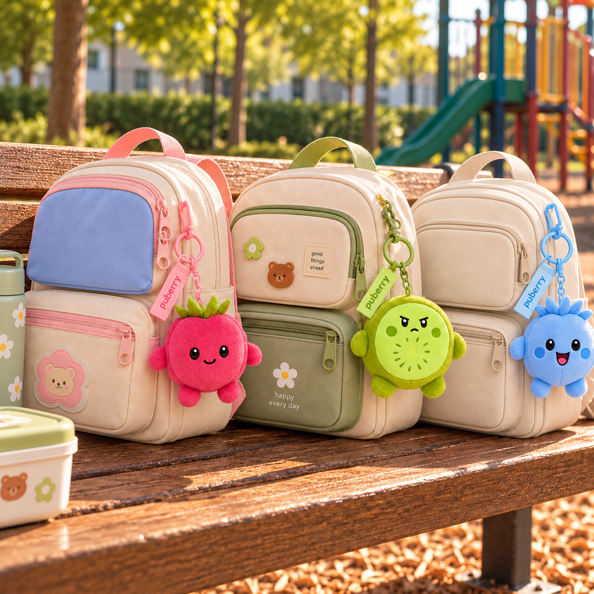 Kiwi Plushie Keychain | Κίουι – Λούτρινο Μπρελόκ
