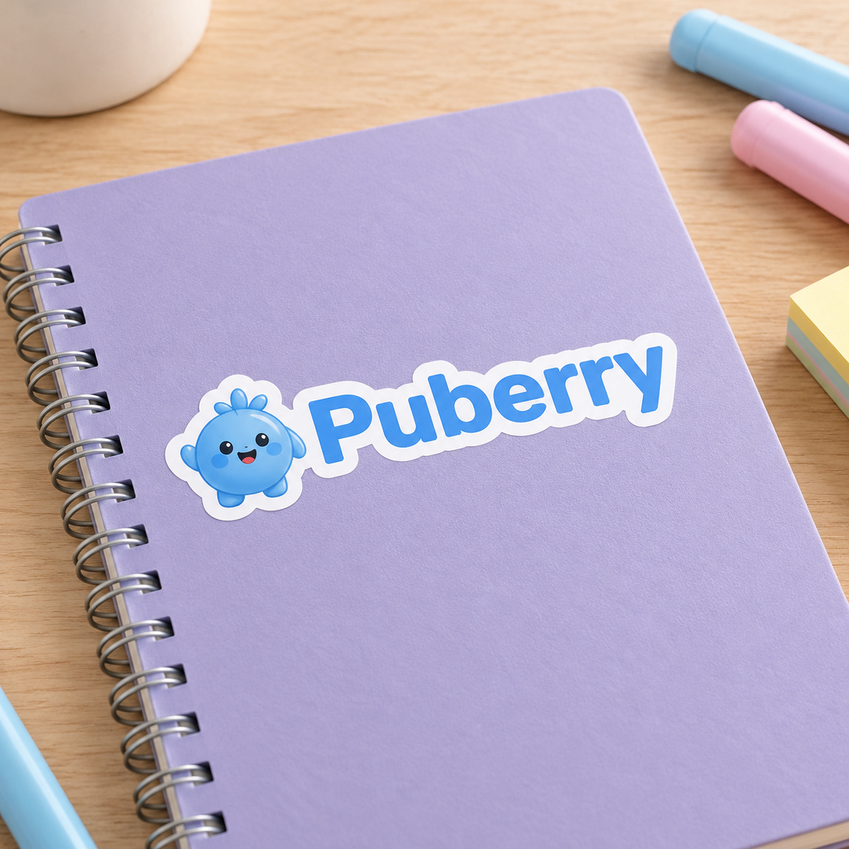 Puberry Stickers - Pack of 10 | Puberry Αυτοκόλλητα - Πακέτο 10 τεμαχίων