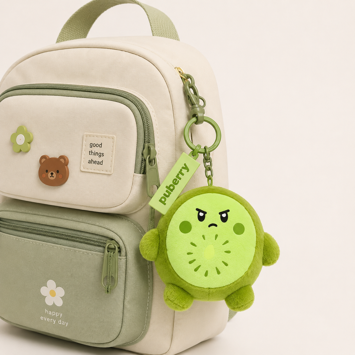 Kiwi Plushie Keychain | Κίουι – Λούτρινο Μπρελόκ
